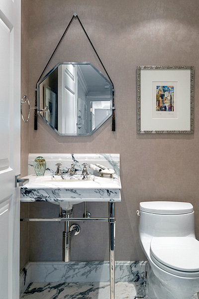 Central Park West Powder Room