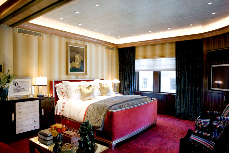 Park Avenue Apartment Master Bedroom